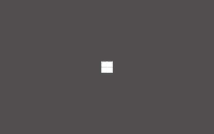 logo, Microsoft Windows, minimalism, Operating Systems, Simple Background HD wallpaper