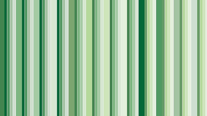 Arts  Crafts Style Striped Wallpaper  Springfield in Forest Green