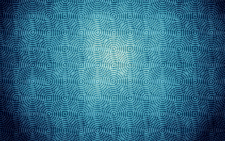 abstract, pattern, blue, texture, cyan, simple, tassellation, HD wallpaper