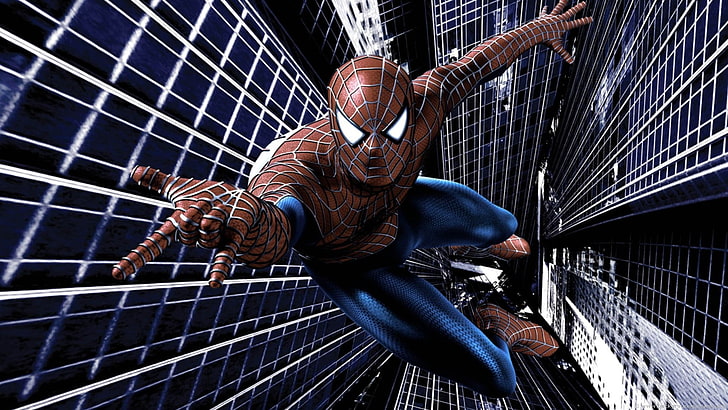 Spider-Man digital wallpaper, movies, The Amazing Spider-Man