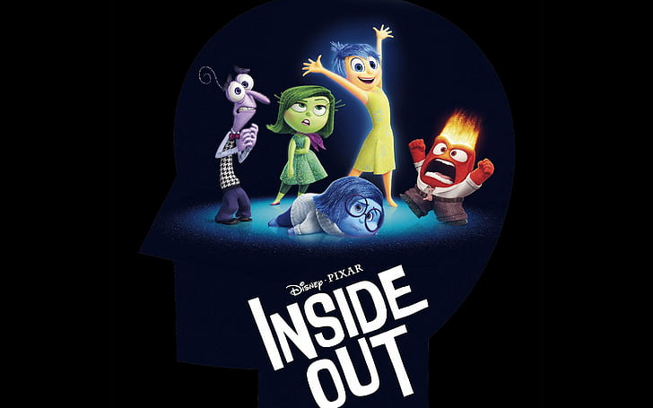 HD wallpaper: animation, black, blue, Disney, Green, Inside Out, Pixar Animation  Studios | Wallpaper Flare