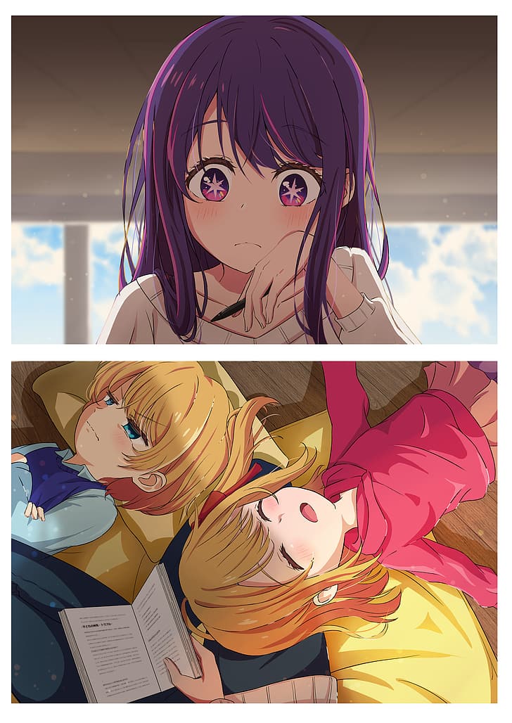 Oshi no Ko, anime girls, HD wallpaper