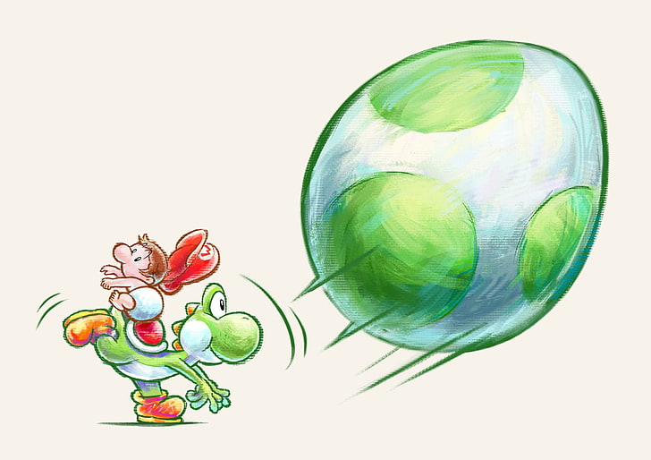 Video Game, Yoshi's New Island, Baby Mario