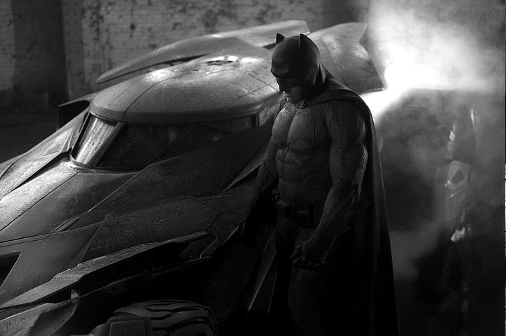 Batman, Batman V Superman: Dawn Of Justice, Batmobile, Ben Affleck, HD wallpaper