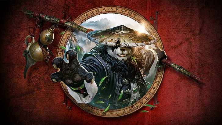 World Of Warcraft - Kung Fu - Panda - Jeu - Action Fond, drunken panda poster, HD wallpaper