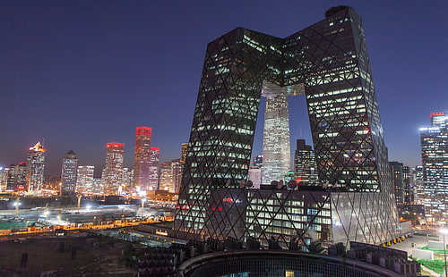 HD wallpaper: Beijing China CBD Creative Building Wangjing SOHO, city, architecture | Wallpaper ...