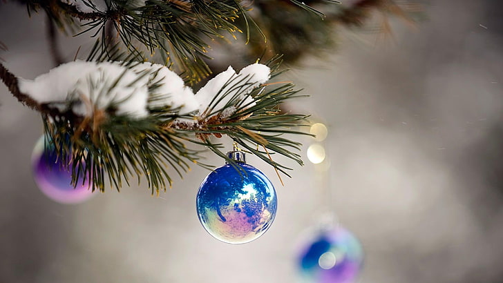 christmas ornament, christmas tree, christmas ball, xmas, holiday, HD wallpaper
