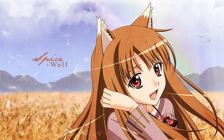 Holo, Spice and Wolf, Okamimimi, HD wallpaper
