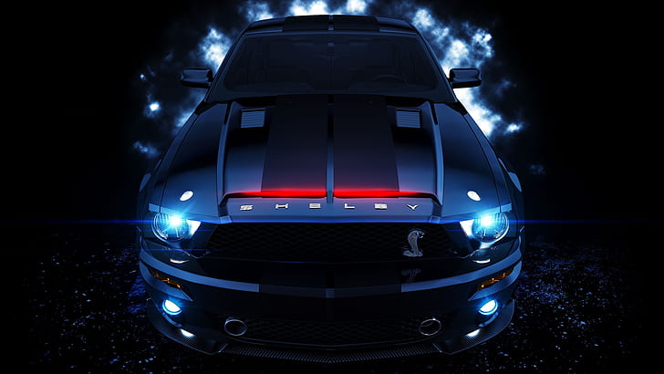 Hd Wallpaper Cars Ford Mustang Knight Rider Shelby Gt500 1600x900 Cars Ford Hd Art Wallpaper Flare