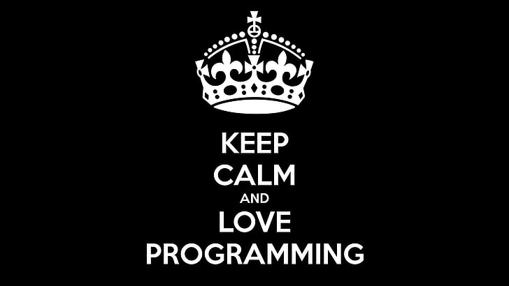 keep calm, coder, programming, quote, javascript, black, dark