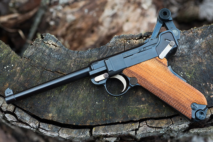 Luger Pistol, 9 mm, Luger Parabellum 30, HD wallpaper