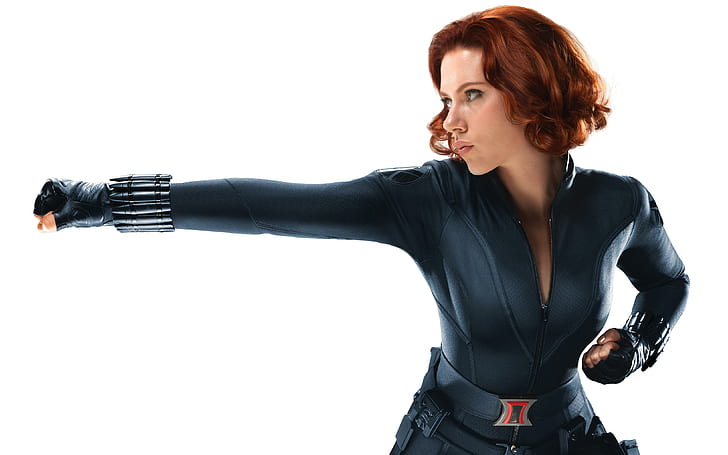 Scarlett Johansson as Black Widow in Avengers, HD wallpaper