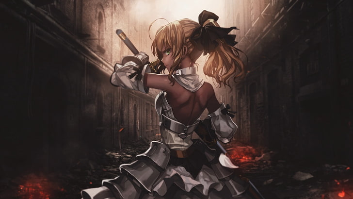 Fate/Stay Night, anime girls, Saber, Saber Lily, young adult