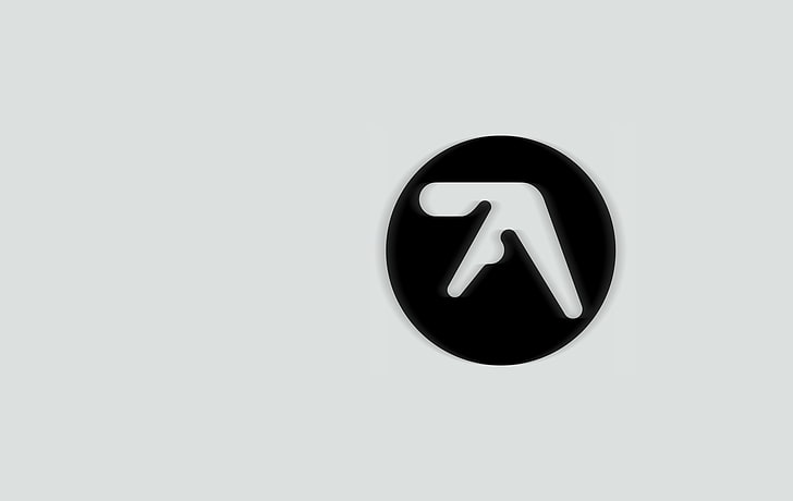 Aphex Twin, music, logo, sign, indoors, copy space, symbol, HD wallpaper