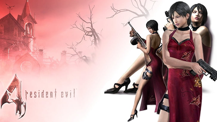 video games resident evil ada wong 1360x768  Video Games Resident Evil HD Art