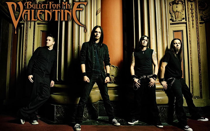 Bullet For My Valentine wallpaper, band, members, palace, rockers, HD wallpaper