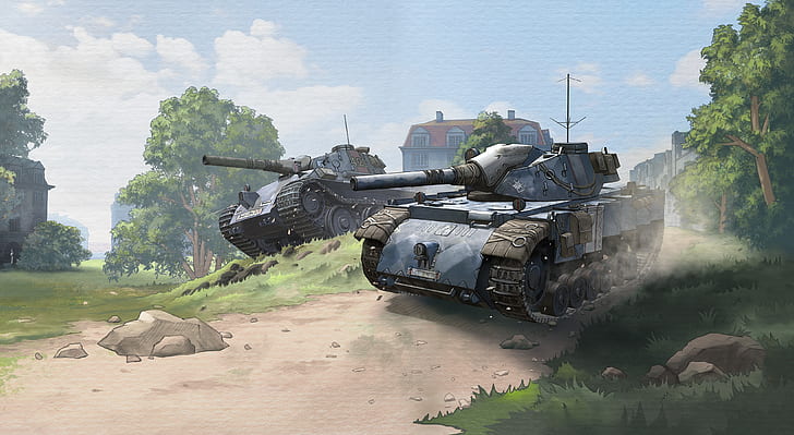 Tanks, WoT, World Of Tanks, Wargaming Net, World of Tanks: Blitz HD wallpaper
