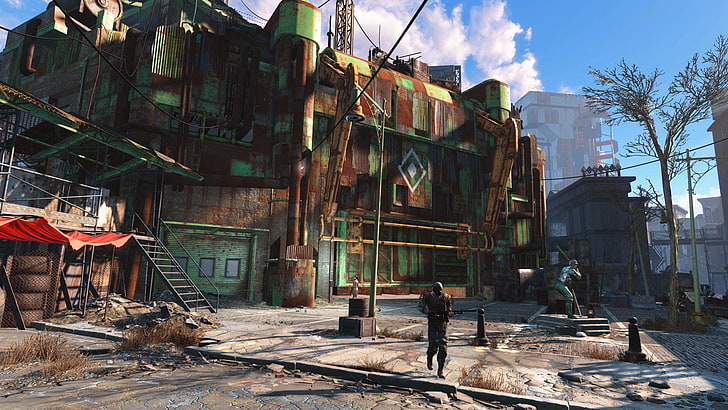 RPG game application, Fallout, Fallout 4, video games, architecture, HD wallpaper
