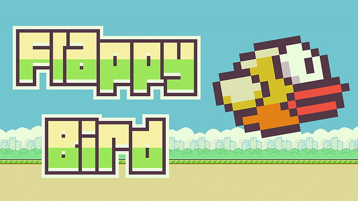 HD wallpaper: Flappy Bird logo, game, popular, news, nguyen dong, vector,  illustration | Wallpaper Flare