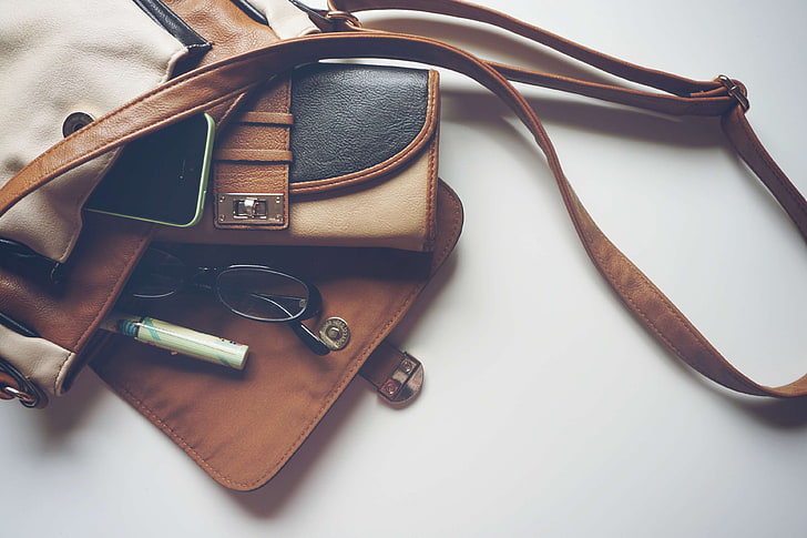 accessory, bag, eyeglasses, eyewear, fashion, leather, leather bag