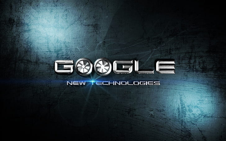 Google Innovative Logo, gogle, google logo, background, HD wallpaper