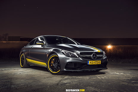 Hd Wallpaper Mercedes Amg C63 S Coupe Edition Wallpaper Flare