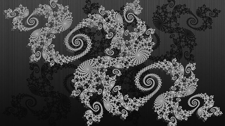 abstract, pattern, floral, design, art, paisley, decoration, HD wallpaper