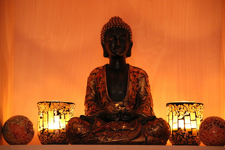 HD wallpaper: My little Buddha, candle, silence, calmness, dom | Wallpaper  Flare