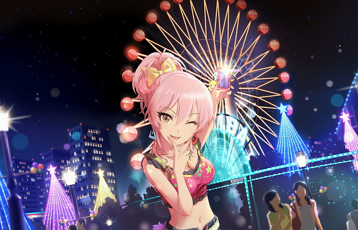 Anime, The Idolmaster: Cinderella Girls Starlight Stage, Mika Jougasaki, HD wallpaper