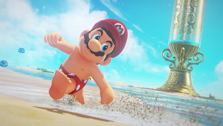 Mario, Super Mario Odyssey, HD wallpaper