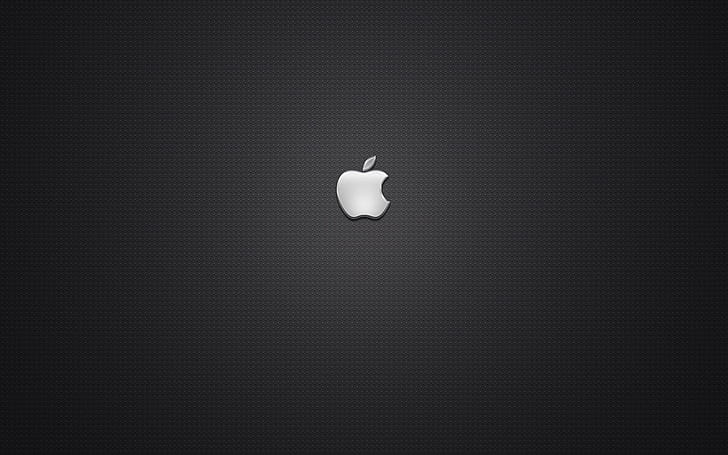 Silver Apple logo, apple logo, computers, 1920x1200, macintosh, HD wallpaper