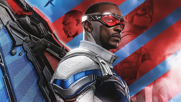 The Falcon and the Winter Soldier, Bucky Barnes, Captain America, HD wallpaper