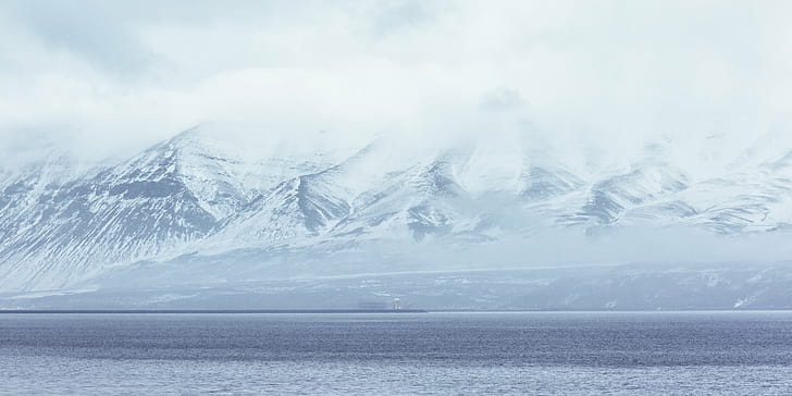 landscape photography of snowcapped mountain ranges, Secrets, HD wallpaper