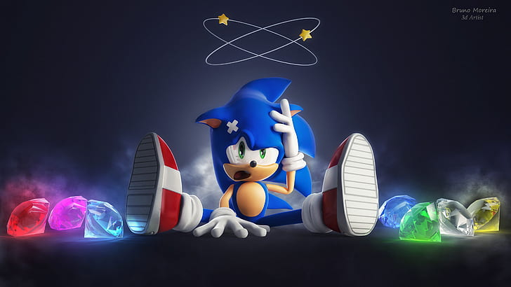 Sonic, Sonic the Hedgehog (2020), HD wallpaper