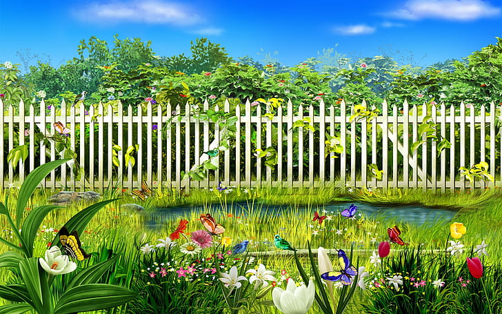 Beautiful Garden Wallpaper (57+ images)