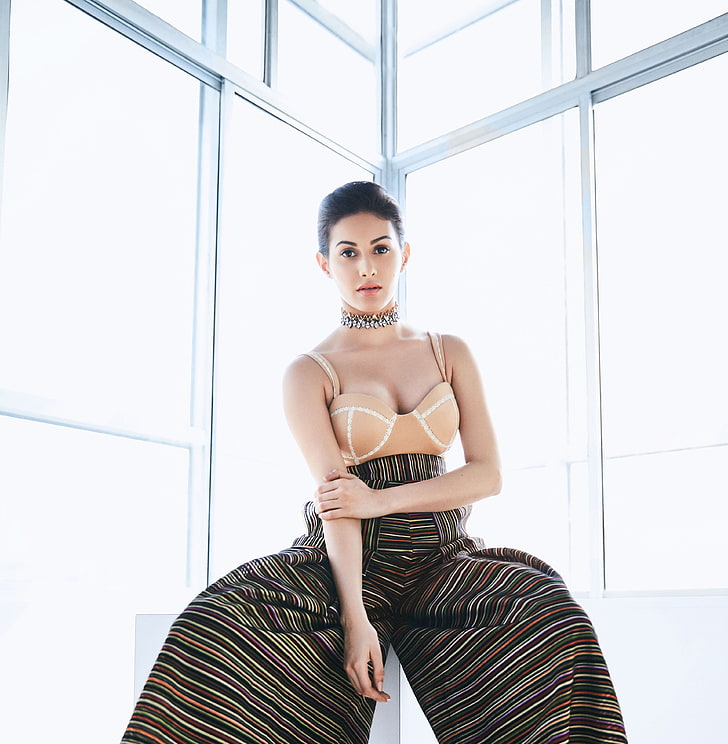 4K, Model, Actress, Amyra Dastur, HD wallpaper