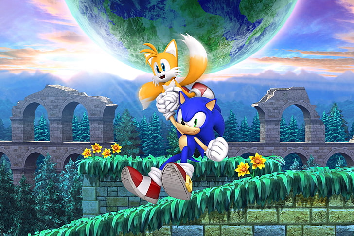 Sonic the Hedgehog, Tails (character), Sonic the Hedgehog 4: Episode II, HD wallpaper