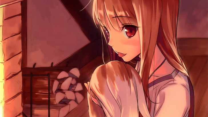 manga, Spice and Wolf, Holo, Okamimimi, no people, built structure, HD wallpaper