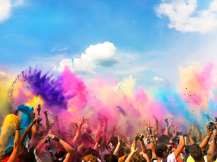 Festival of colours 1080P 2K 4K 5K HD wallpapers free download   Wallpaper Flare
