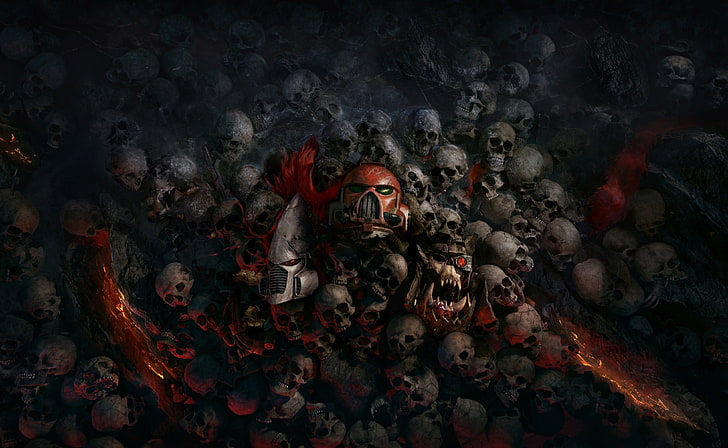 Warhammer 40, 000: Dawn of War  III, ork, Eldar, Dawn of War 3, HD wallpaper