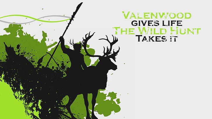 Valenwood gives life The Wild Hunt takes it wallpaper, Wood Elves