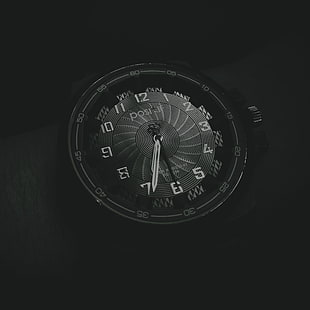 HD wallpaper: wristwatch, clock, white