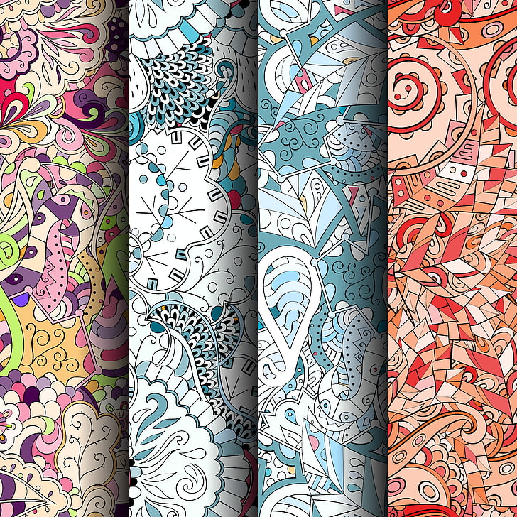 pattern, texture, colorful, full frame, backgrounds, multi colored, HD wallpaper