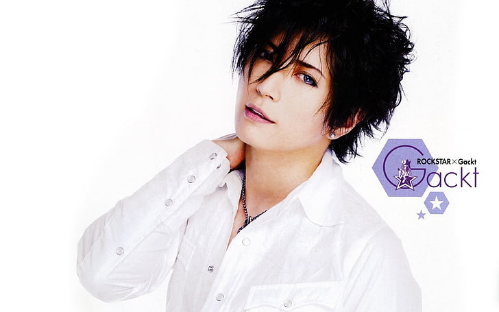 Hd Wallpaper Gackt One Person Young Adult White Background Portrait Wallpaper Flare
