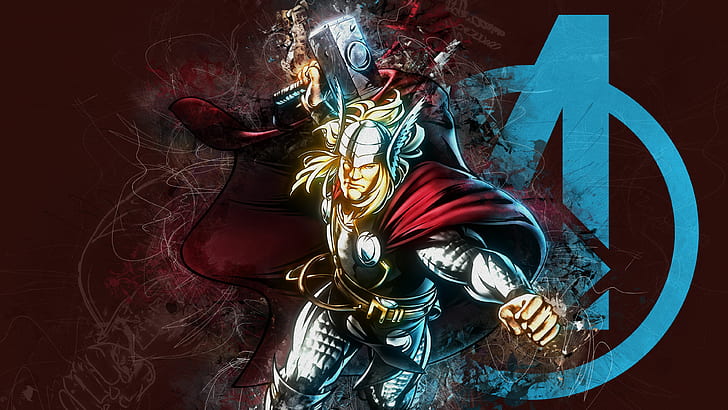 hero, comics, artwork, Thor, Marvel vs. Capcom 3: Fate of Two Worlds, HD wallpaper