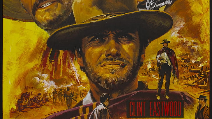 bad, clint, eastwood, good, ugly, western, HD wallpaper