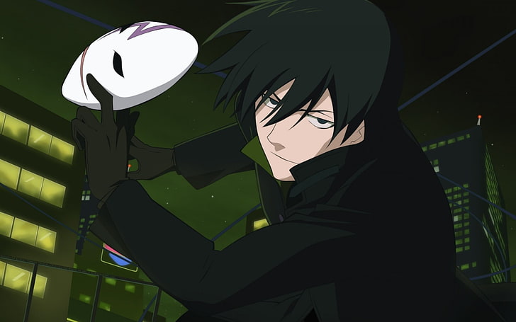 Darker than Black, Hei, one person, illuminated, real people