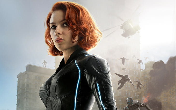 Avengers: Age of Ultron, women, The Avengers, redhead, actress, HD wallpaper