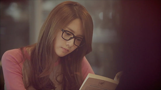 Hd Wallpaper Women Girls Generation Snsd Reading Glasses Im Yoona Lomo Girls With Glasses 19x1080 People Glasses Hd Art Wallpaper Flare