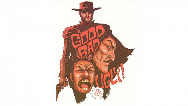 The Good, the Bad and the Ugly, minimalism, Clint Eastwood